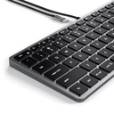 Matias USB Wired Aluminum Keyboard for Mac - Space Grey