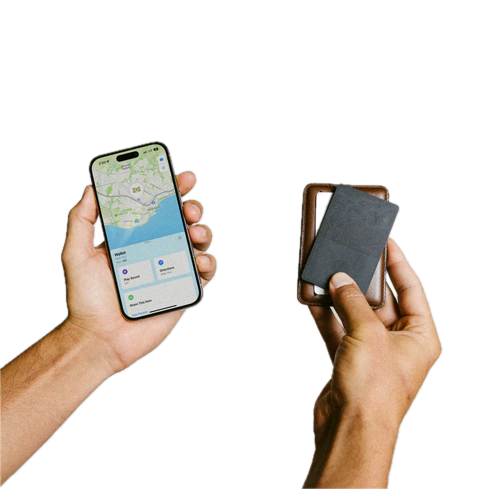 Nomad Card - AirTag Holder for Wallet - Black