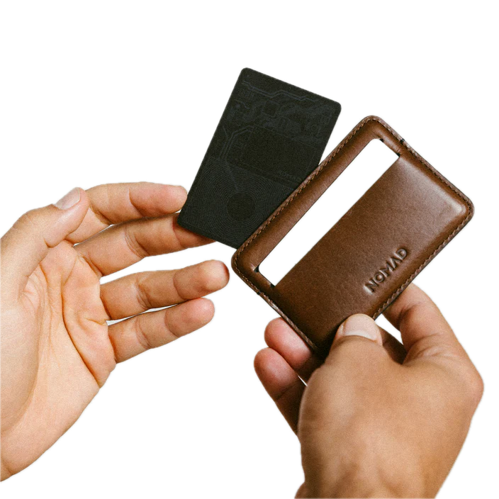 Nomad Card - AirTag Holder for Wallet - Black
