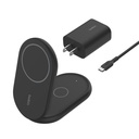 Belkin 2-in-1 Magnetic Foldable Wireless Charger with Qi2 15W (Phone / Airpod)