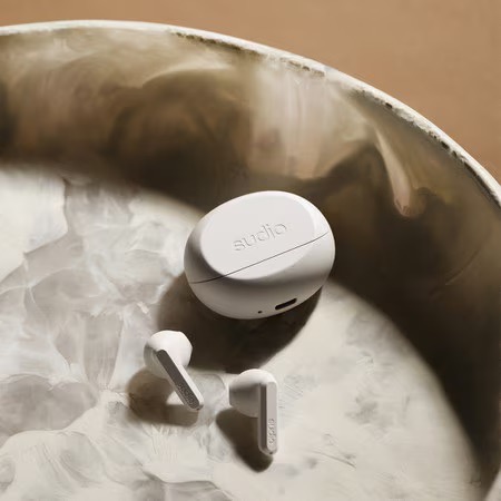 Sudio A3 Wireless Earbuds - Bright White