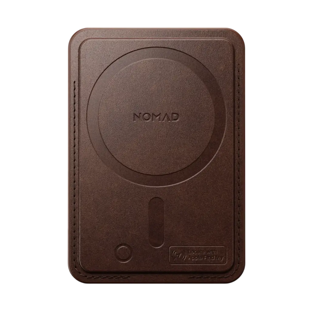 Nomad Leather Find My Wallet - Brown