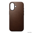 Nomad Modern Leather Case with MagSafe for iPhone 17 - Brown