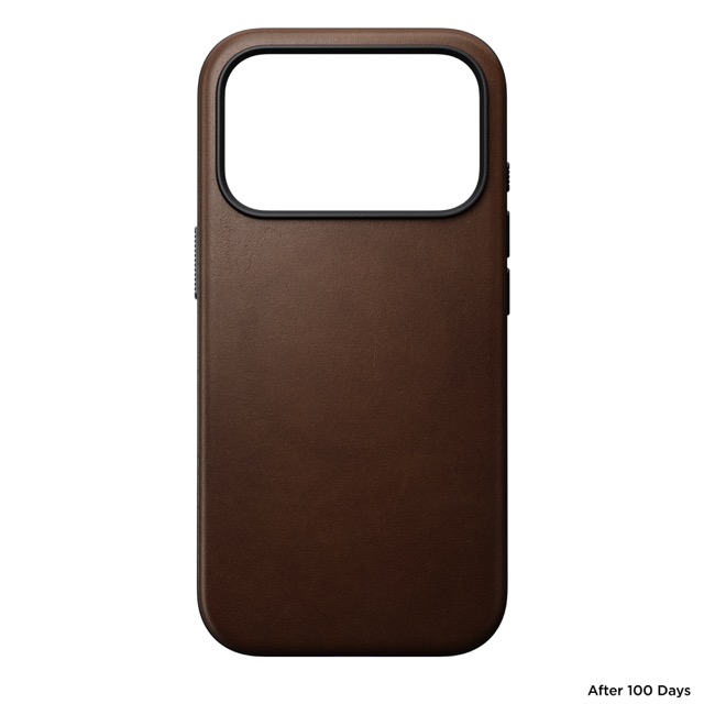Nomad Modern Leather Case with MagSafe for iPhone 17 Pro - Brown