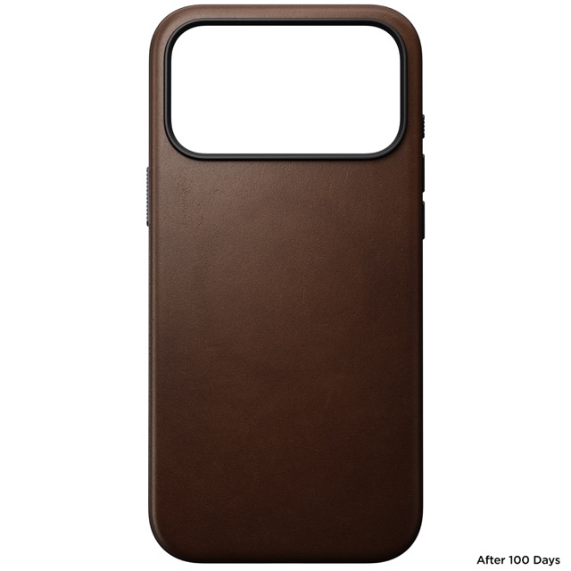 Nomad Modern Leather Case with MagSafe for iPhone 17 Pro Max - Brown