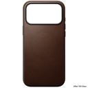 Nomad Modern Leather Case with MagSafe for iPhone 17 Pro Max - Brown