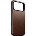 Nomad Modern Leather Case with MagSafe for iPhone 17 Pro Max - Brown