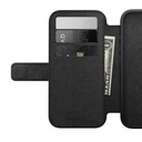 Nomad Modern Leather Folio Case with MagSafe for iPhone 17 - Black