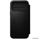Nomad Modern Leather Folio Case with MagSafe for iPhone 17 Pro Max - Black