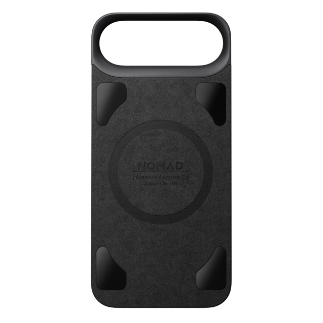 Nomad Modern Magnetic Leather Bacover for iPhone 17 Air - Black