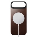 Nomad Modern Magnetic Leather Bacover for iPhone 17 Air - Brown