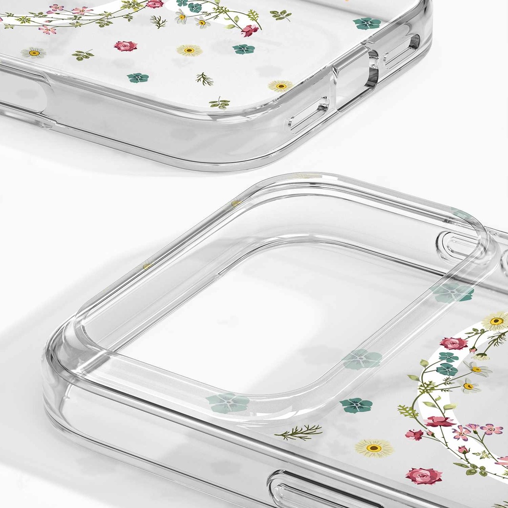 Ideal of Sweden Clear Case with MagSafe for iPhone 17 Pro - Petite Floral