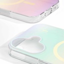 Ideal of Sweden Clear Case with MagSafe for iPhone 17 - Shimmer Ombre