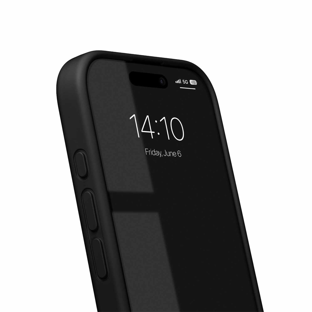 Ideal of Sweden Silicone Case with MagSafe for iPhone 17 - Black