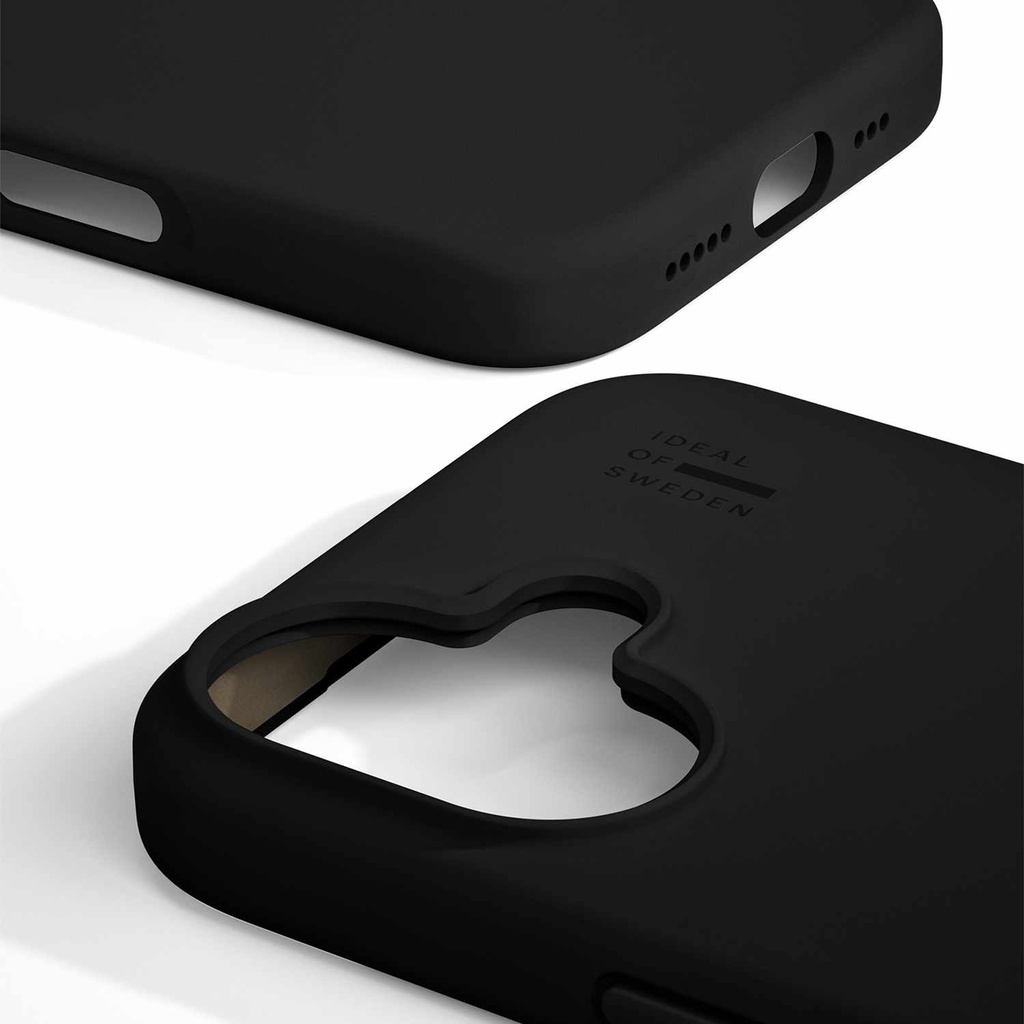 Ideal of Sweden Silicone Case with MagSafe for iPhone 17 - Black