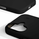 Ideal of Sweden Silicone Case with MagSafe for iPhone 17 - Black