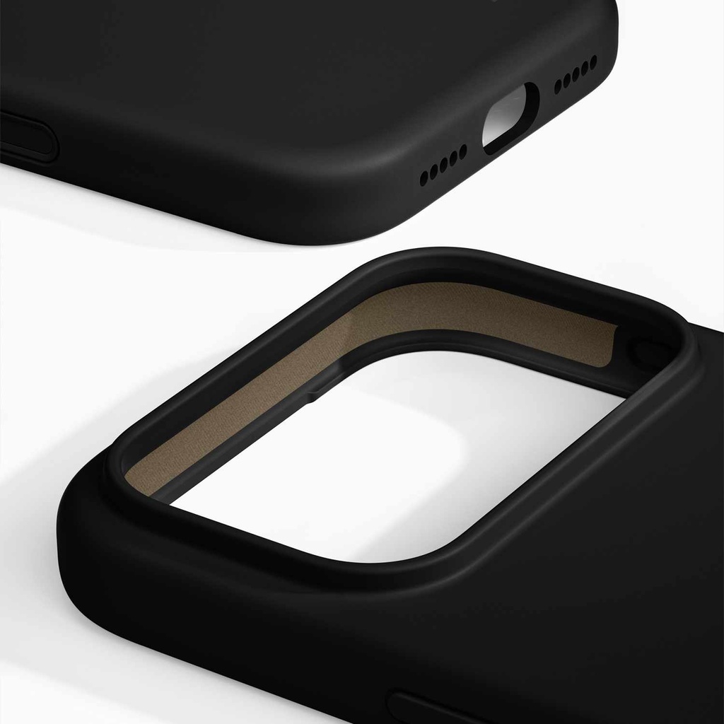 Ideal of Sweden Silicone Case with MagSafe for iPhone 17 Pro Max - Black