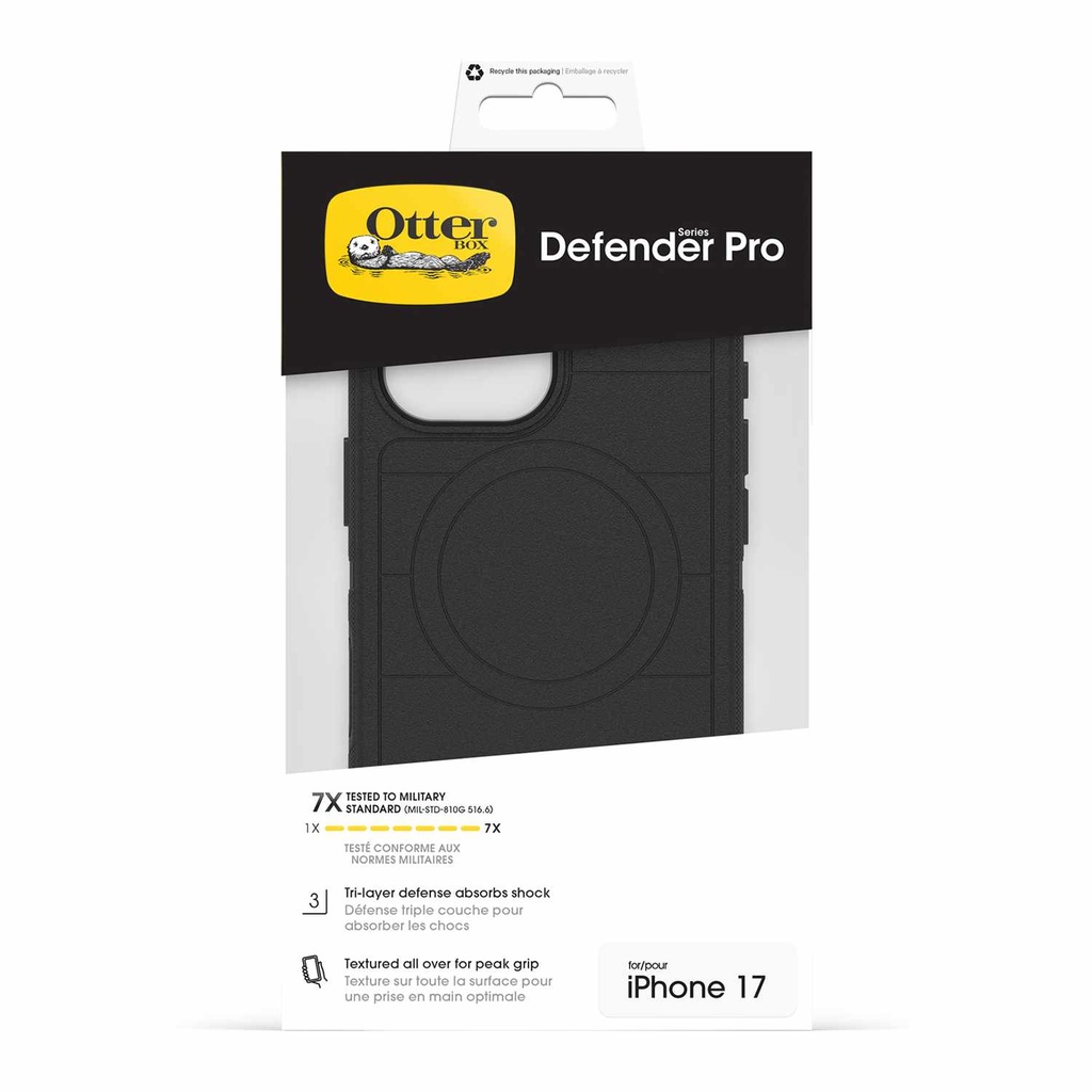 Otterbox Defender Pro with MagSafe for iPhone 17 - Black
