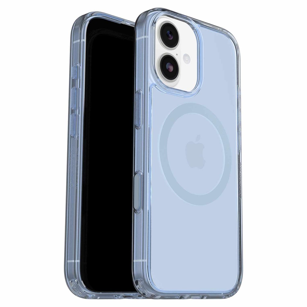 Otterbox Symmetry+ Case with MagSafe for iPhone 17 - Blue Bliss (Silver Glade)