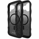 kate spade new york Wavy Protective Hardshell with MagSafe for iPhone 17 Pro Max - Nightfall Black