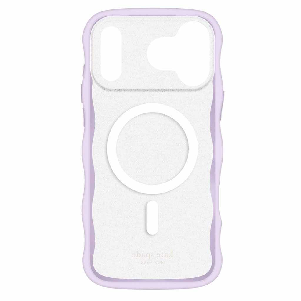 kate spade new york Wavy Protective Hardshell with MagSafe for iPhone 17 Pro Max - Opal Iridescent