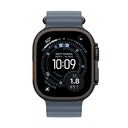 49mm Anchor Blue Ocean Band - Black Titanium Finish