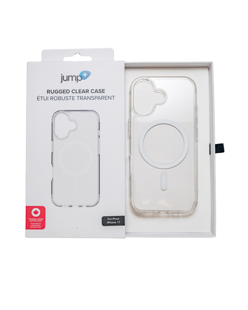 jump+ Case with MagSafe for iPhone 17 - Clear