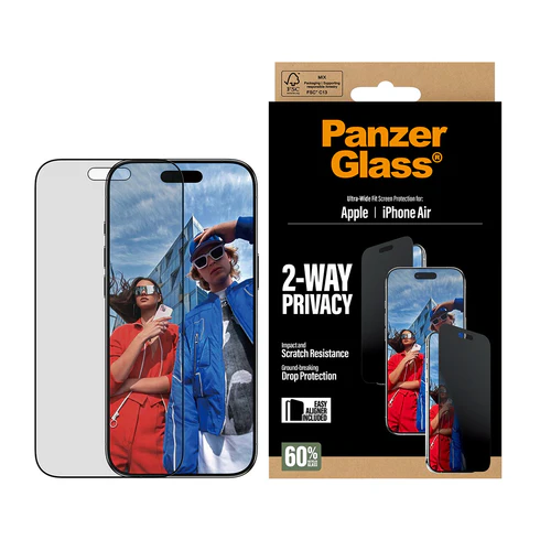 PanzerGlass Privacy Screen Protector for iPhone 17 Air