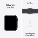 Apple Watch SE (2024) Midnight Aluminium Case with Midnight Sport Band (40mm, GPS) - Open Box