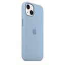 Apple iPhone 13 Silicone Case with MagSafe – Blue Fog