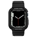 Spigen Rugged Armor Case Pro and Band for Apple Watch Series 7 / SE / 6 / 5 / 4 (45mm/44mm) - Black