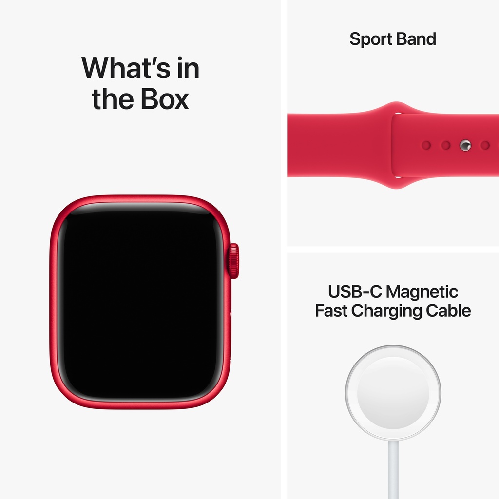 Apple Watch Series 8  (PRODUCT)RED Aluminium Case with (PRODUCT)RED Sport Band
