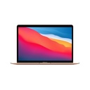 Apple 13-inch MacBook Air: Apple M1 chip with 8-core CPU and 7-core GPU, Gold