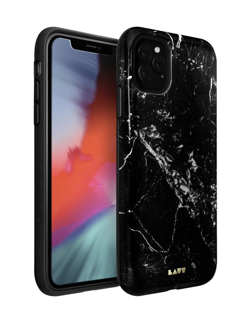 LAUT Huex Elements Case for iPhone 11 Pro - Black Marble