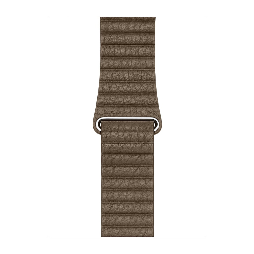 Apple Watch 44mm/45mm/46mm/49mm Light Brown Leather Loop - Large