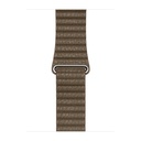 Apple Watch 44mm/45mm/46mm/49mm Light Brown Leather Loop - Large