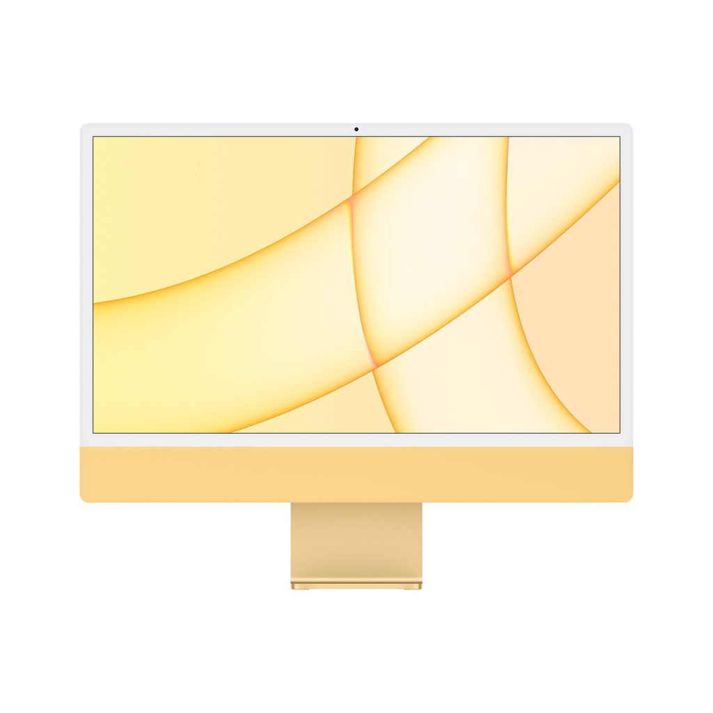 iMac (4.5K Retina, 24-inch, 2021): M1 chip with 8-core CPU and 8-core, Yellow