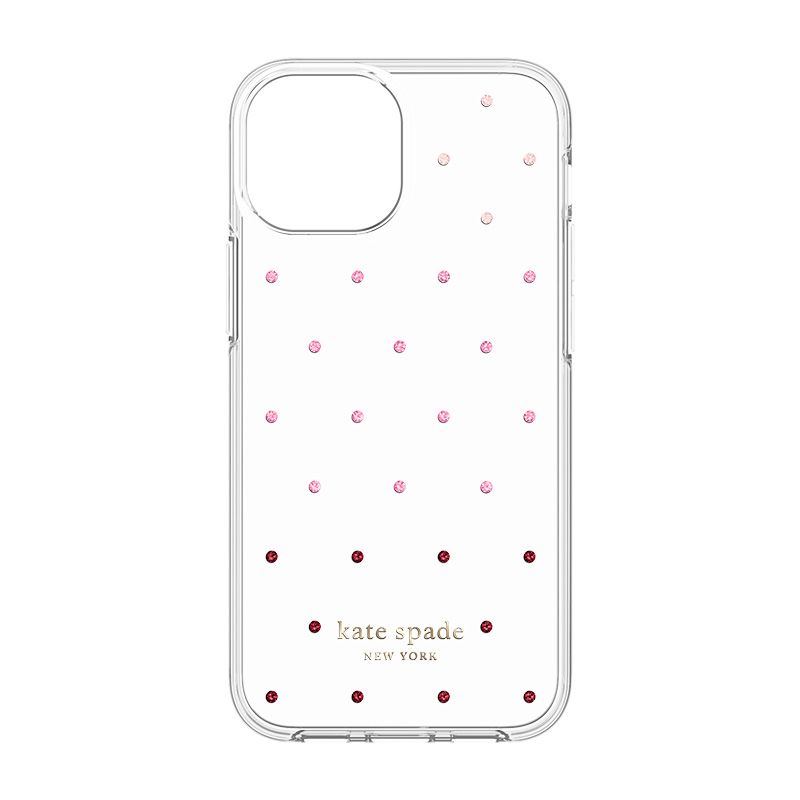 kate spade NY Protective Hardshell Case for iPhone 13 Pro Max - Pin Dot Ombre
