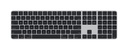 Apple Magic Keyboard with Touch ID and Numeric Keypad for Mac models with Apple silicon - Black Keys - US English