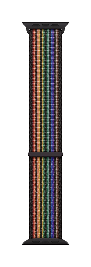 Apple 44mm/45mm/46mm/49mm Pride Edition Nike Sport Loop - Black