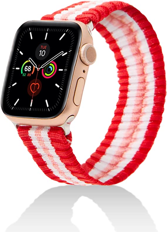 Sonix Apple Watch Band 40mm/41mm/42mm - Varsity Red Knit