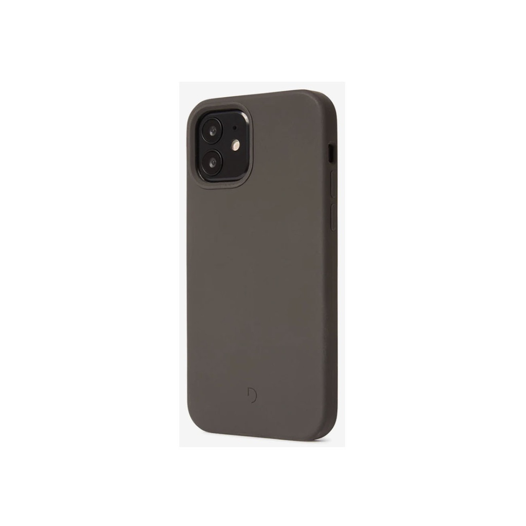 Decoded Silicone Backcover with MagSafe for iPhone 14 - Charcoal