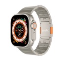 Logiix Titan Link Apple Watch Ultra Band 42/44/45/49mm - Steel/Titanium Finish