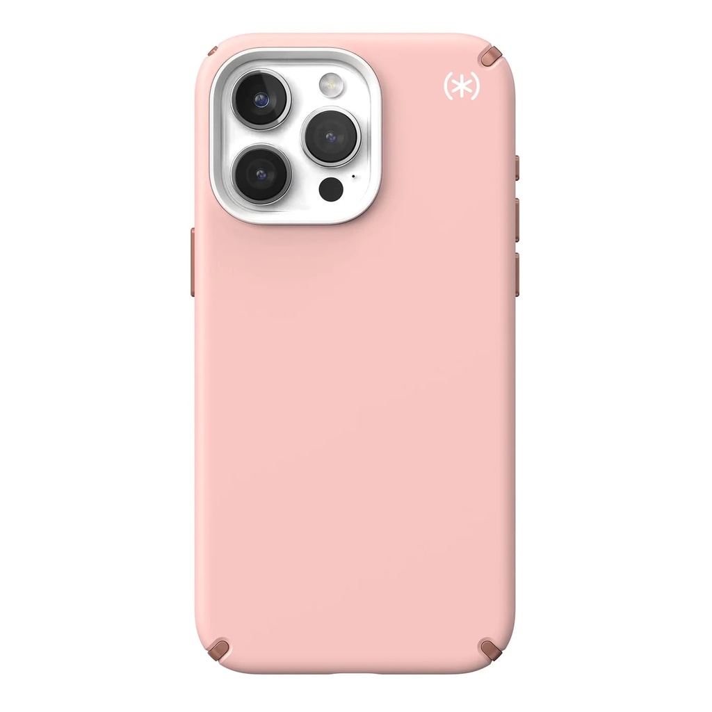 Speck Presidio2 Pro Case for iPhone 15 Pro Max - Dahlia Pink