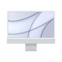 iMac (4.5K Retina, 24-inch, 2021): M1 chip with 8-core CPU and 8-core, Silver (8GB unified memory, 256GB SSD, Magic Mouse, Magic Keyboard with Touch ID)
