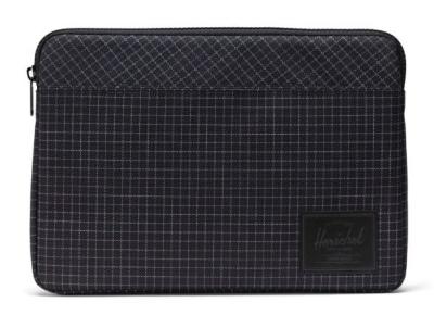 Herschel Anchor Sleeve for 14 Inch MacBook - Grid - Black