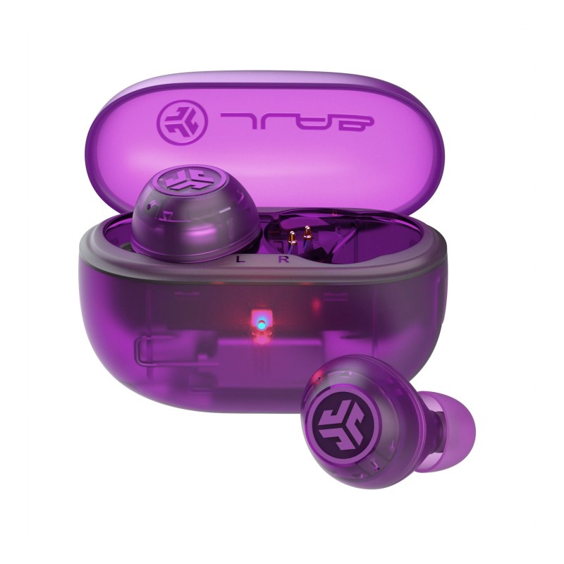 GO POP+ Jlab True Wireless Earbuds w ANC - Transparent Purple