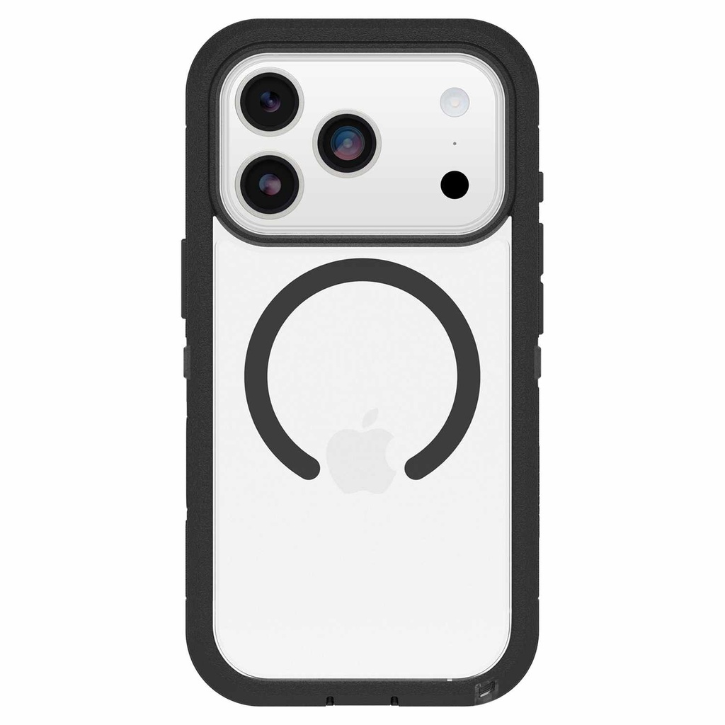 Otterbox Defender XT with MagSafe for iPhone 17 Pro - Clear / Black Dark Side