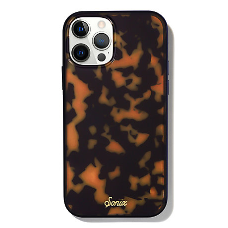 [297-0332-00MS] Sonix Clear Coat Case for iPhone 12/12 Pro (MagSafe Compatible) - Brown Tort