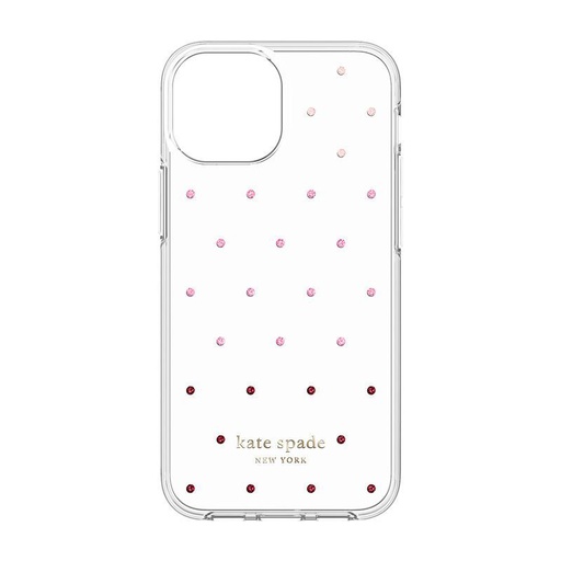 [KSIPH-208-PDPO] kate spade NY Protective Hardshell Case for iPhone 13 Pro - Pin Dot Ombre